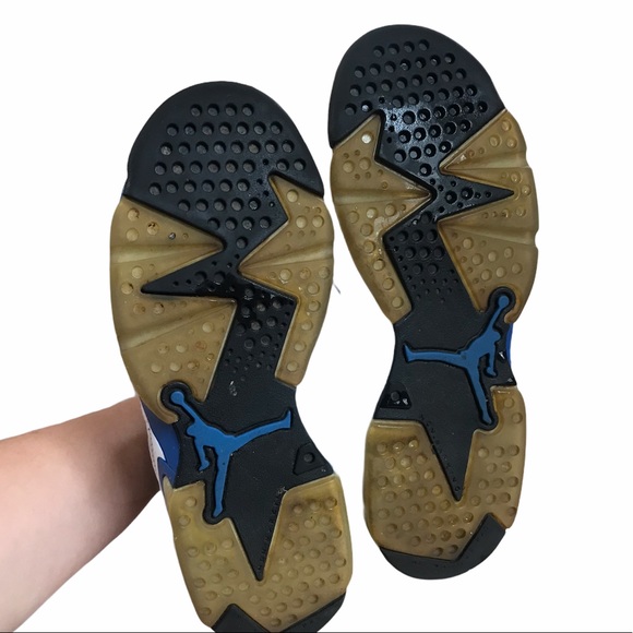 Air Jordan Retro 6 GS sport blue size 4y - Picture 3 of 8